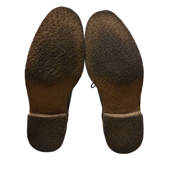 Johnston & Murphy Size 12M Black Leather Copeland Chukka Ankle Boots EUC - Picture 7 of 9